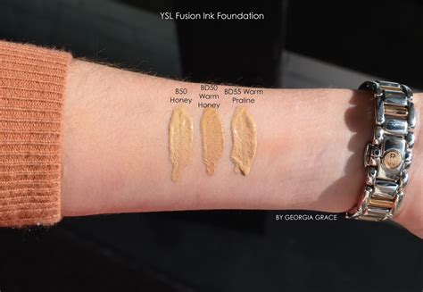 ysl bd20|YSL Fusion Ink Foundation; Review & Swatches of .